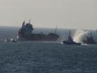 Yenikapı Açıklarında Tanker Yangını